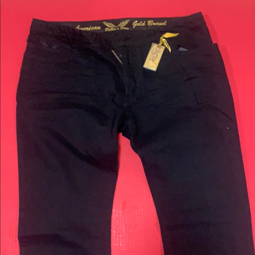 Robins Jeans Black with Full Flap